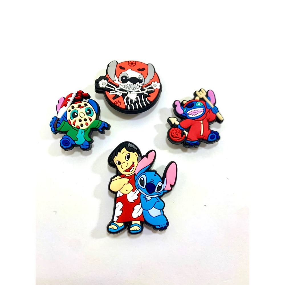 Lilo and stitch, shoe charms collectibles Lot of 2 Disney